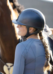 Precision Long Sleeve Crew Neck Tech Top - Shoreline