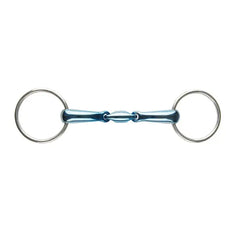 JP Korsteel Blue steel Oval Link Loose ring Snaffle