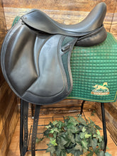 17.5" DC Stackhouse Ellis Dressage Saddle (2026) Green Acct
