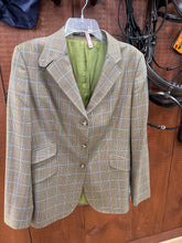 Horse Country Cubbing Coat- Glen Plaid Brown/Blue