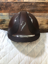 Galaxy Helment - Brown Matte - Brn Trim - Reg Brim **