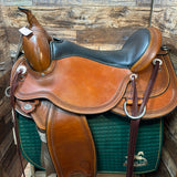 17" Circle Y Pioneer Flex2® Trail Saddle