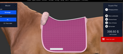 **Mattes Custom Dressage Square NWT