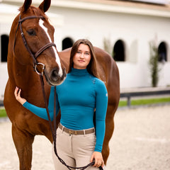 TKEQ Chloe High Collar LS Shirt