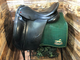18" Albion SLK Dressage Saddle 5" tree/17" flap/12.5 flap w