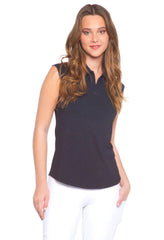 IBKUL Sleeveless IceFil Polo - TSRC