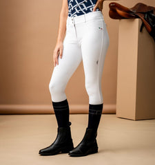 Aria Knee Patch Mid Rise Breeches