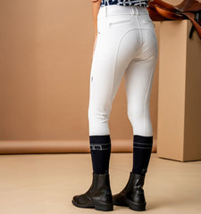Aria Knee Patch Mid Rise Breeches