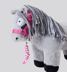 Craft Ponies Headcollar & Lead Rope-Pink