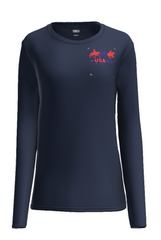 USAWE Womens Long Sleeve Cotton Long Sleeve TShirt