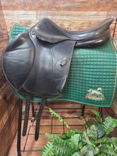 18" Amerigo Pinerolo Monoflap Jump Saddle-Black