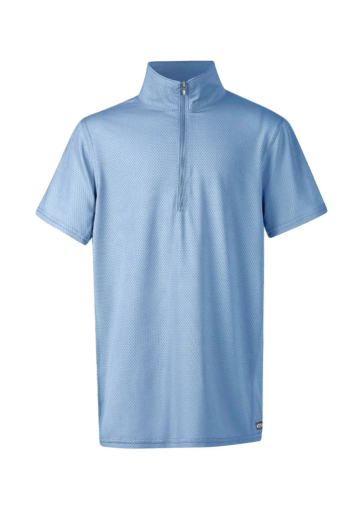 Kid's IceFil Lite Short Sleeve Shirt - Carolina Blue