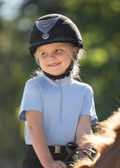 Kid's IceFil Lite Short Sleeve Shirt - Carolina Blue