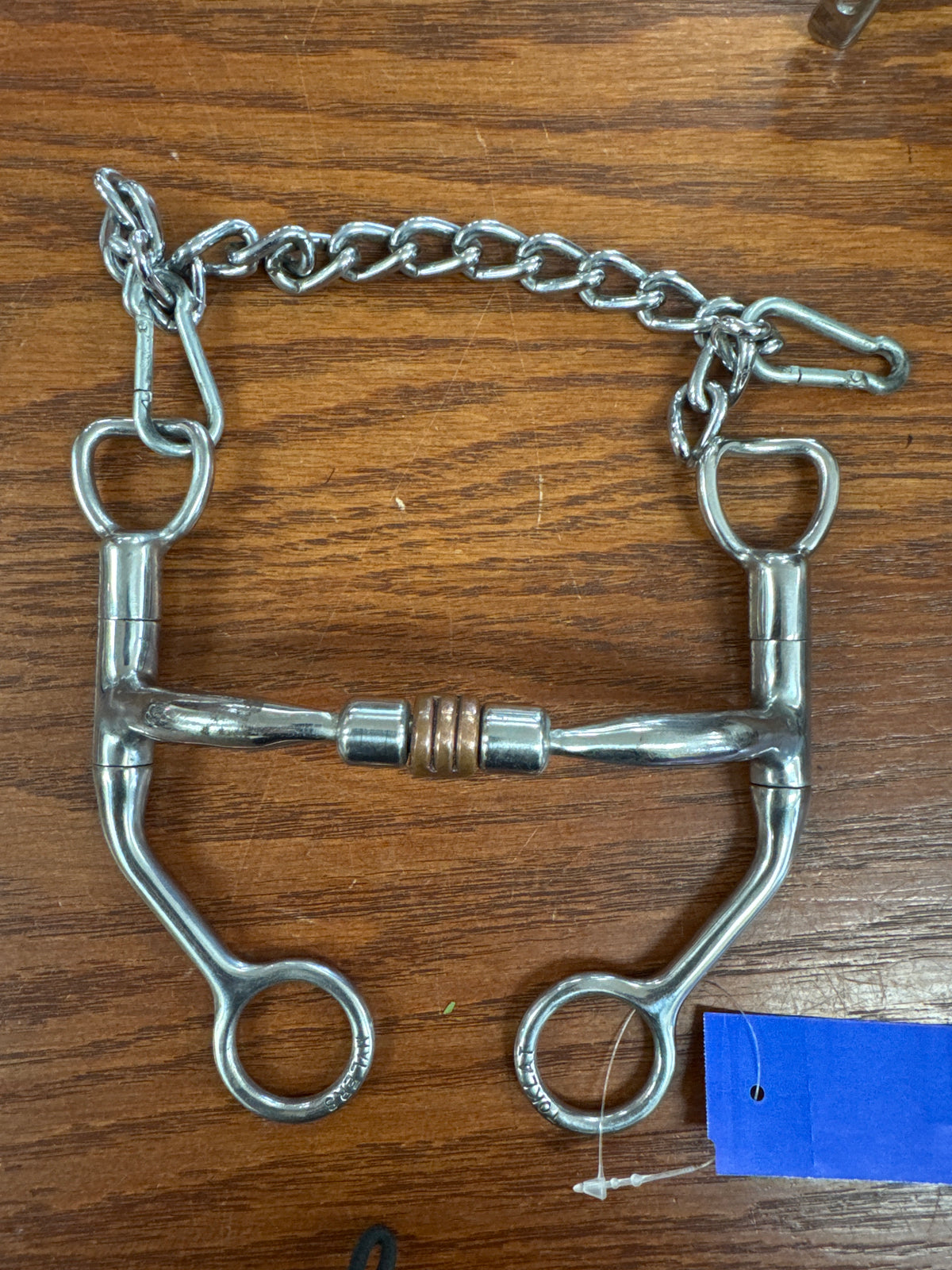 4 3/4" Myler Shank Comfort Snaffle w/ roller