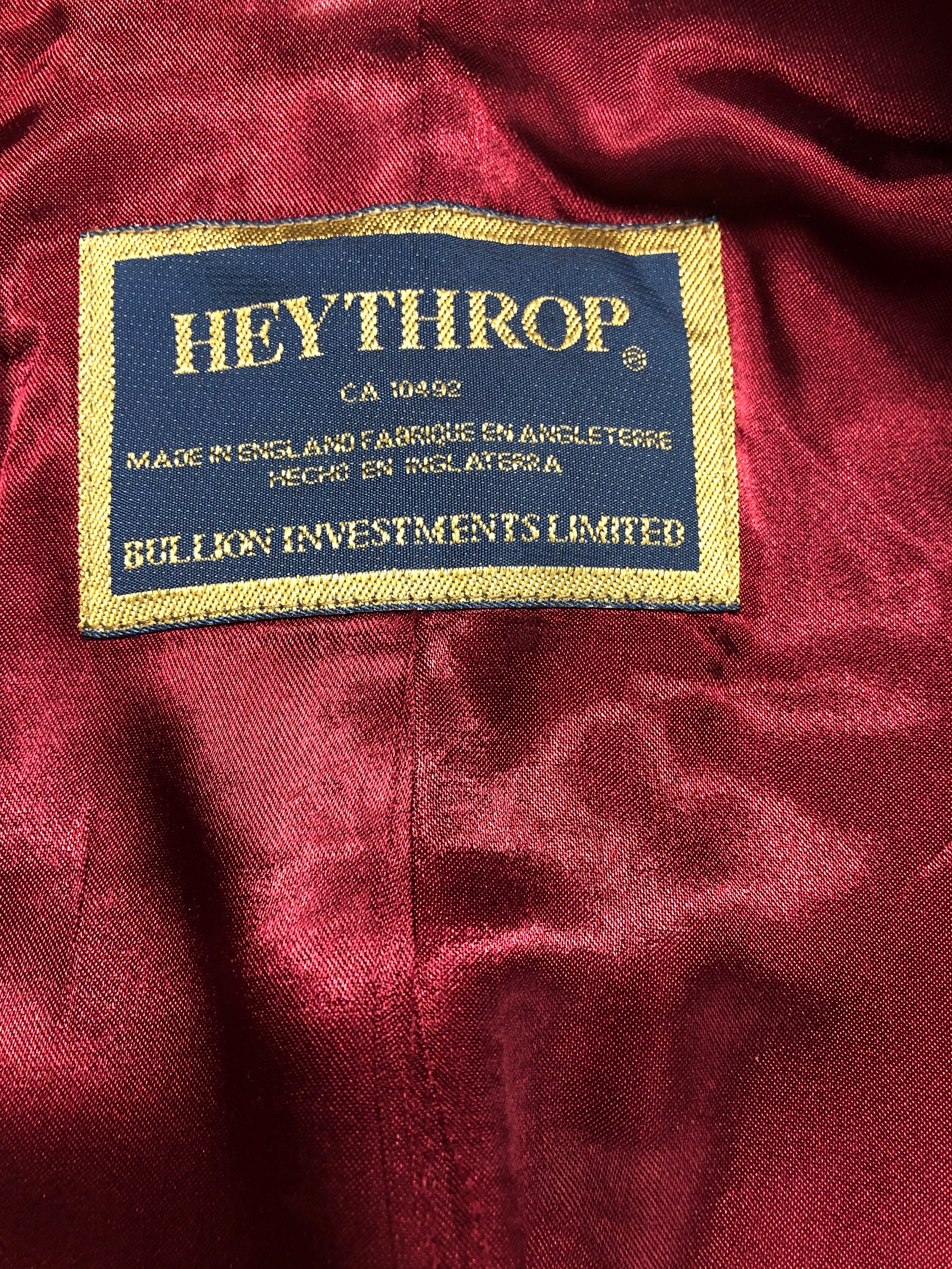 Heythrop Hunt Coat Black