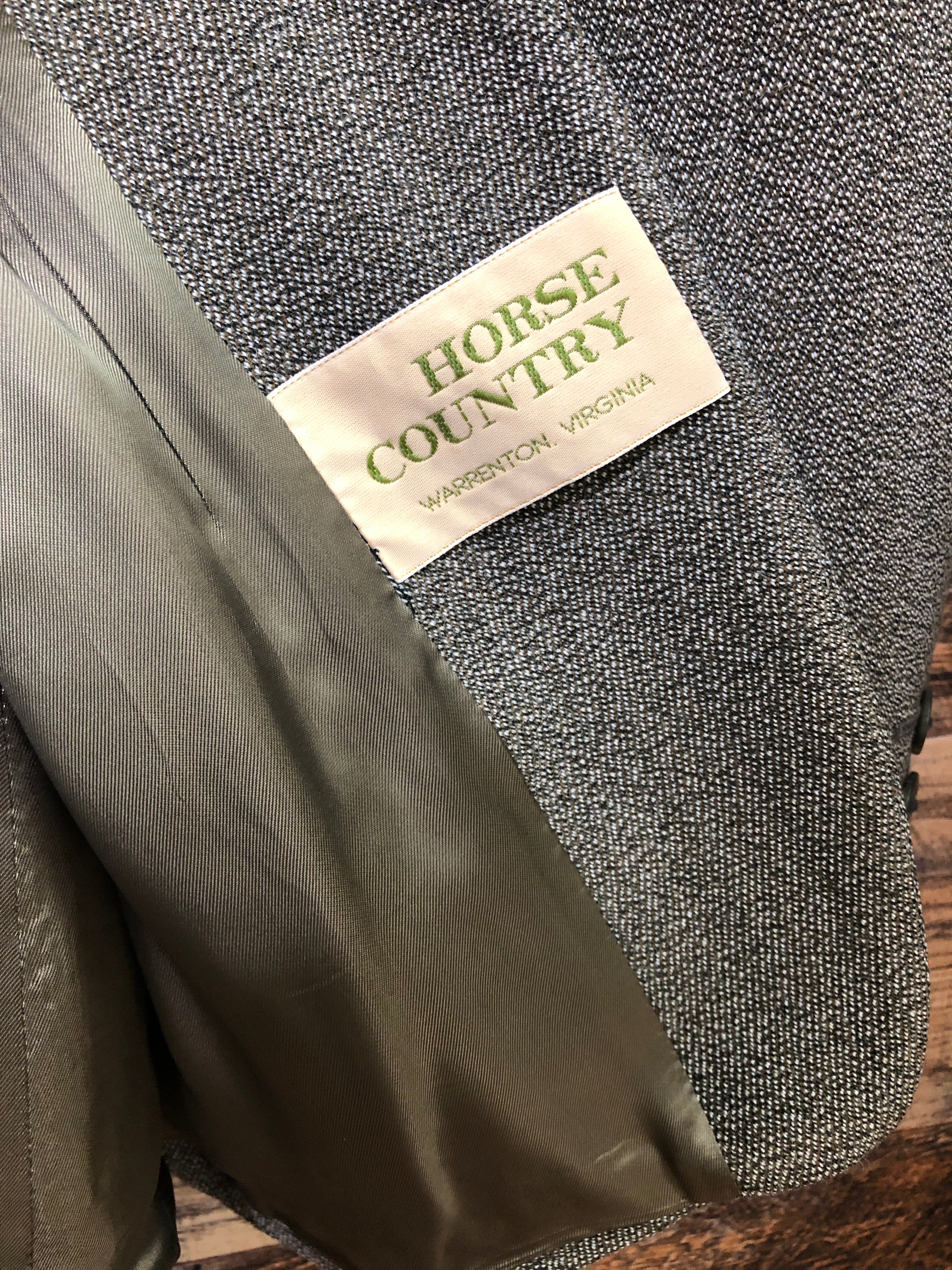 Horse Country Wool Cubbing Coat