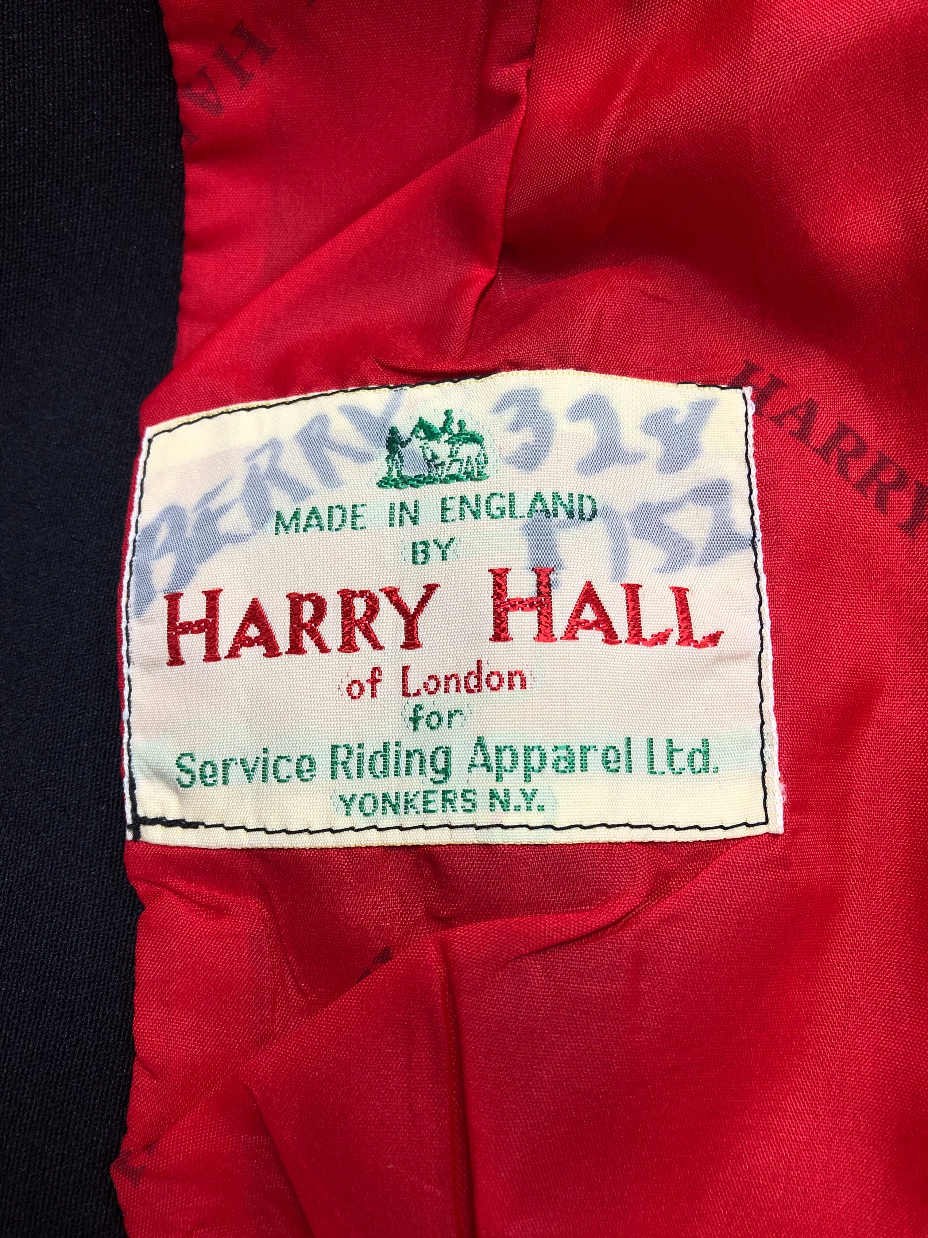 Harry Hall Ladies Hunt Coat Black