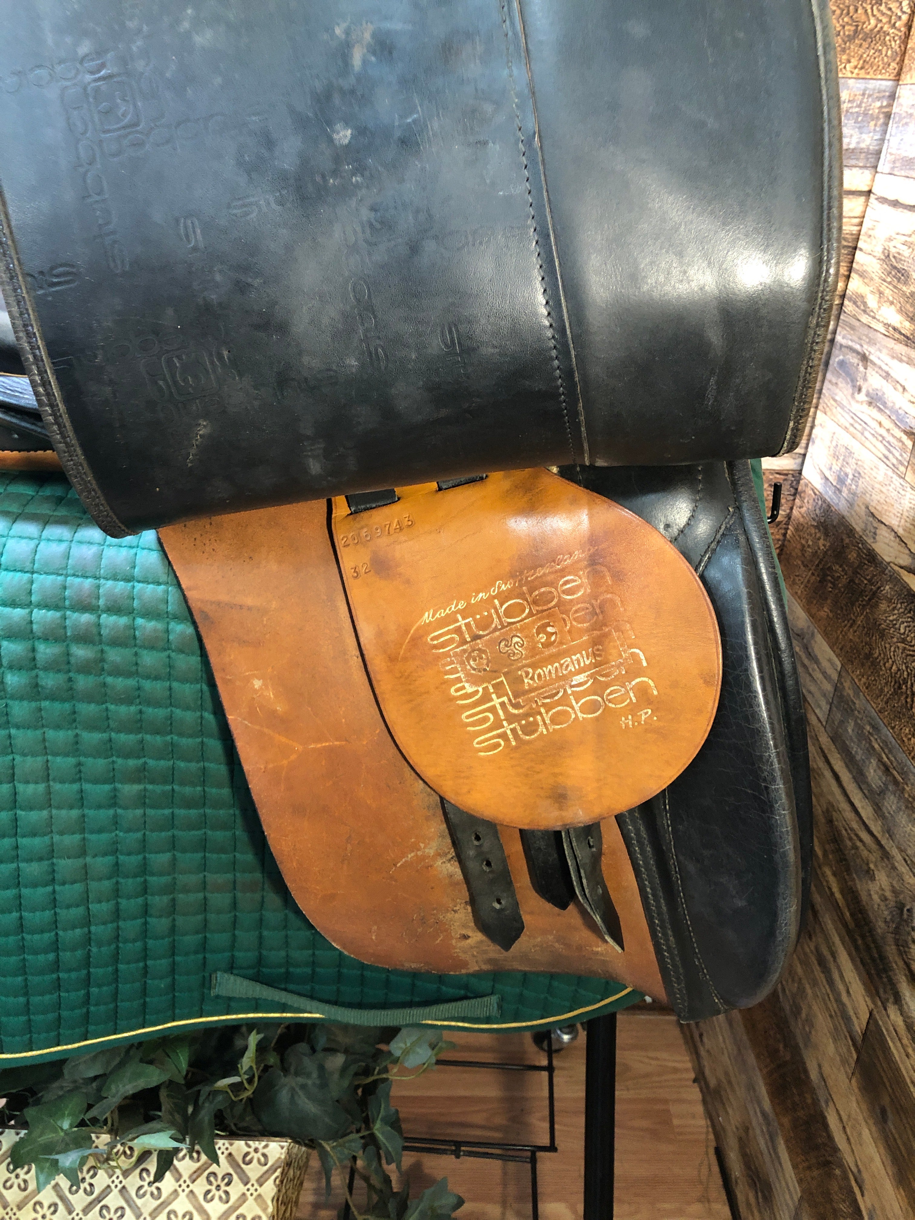 18.5" Stubben Romanus Dressage Saddle