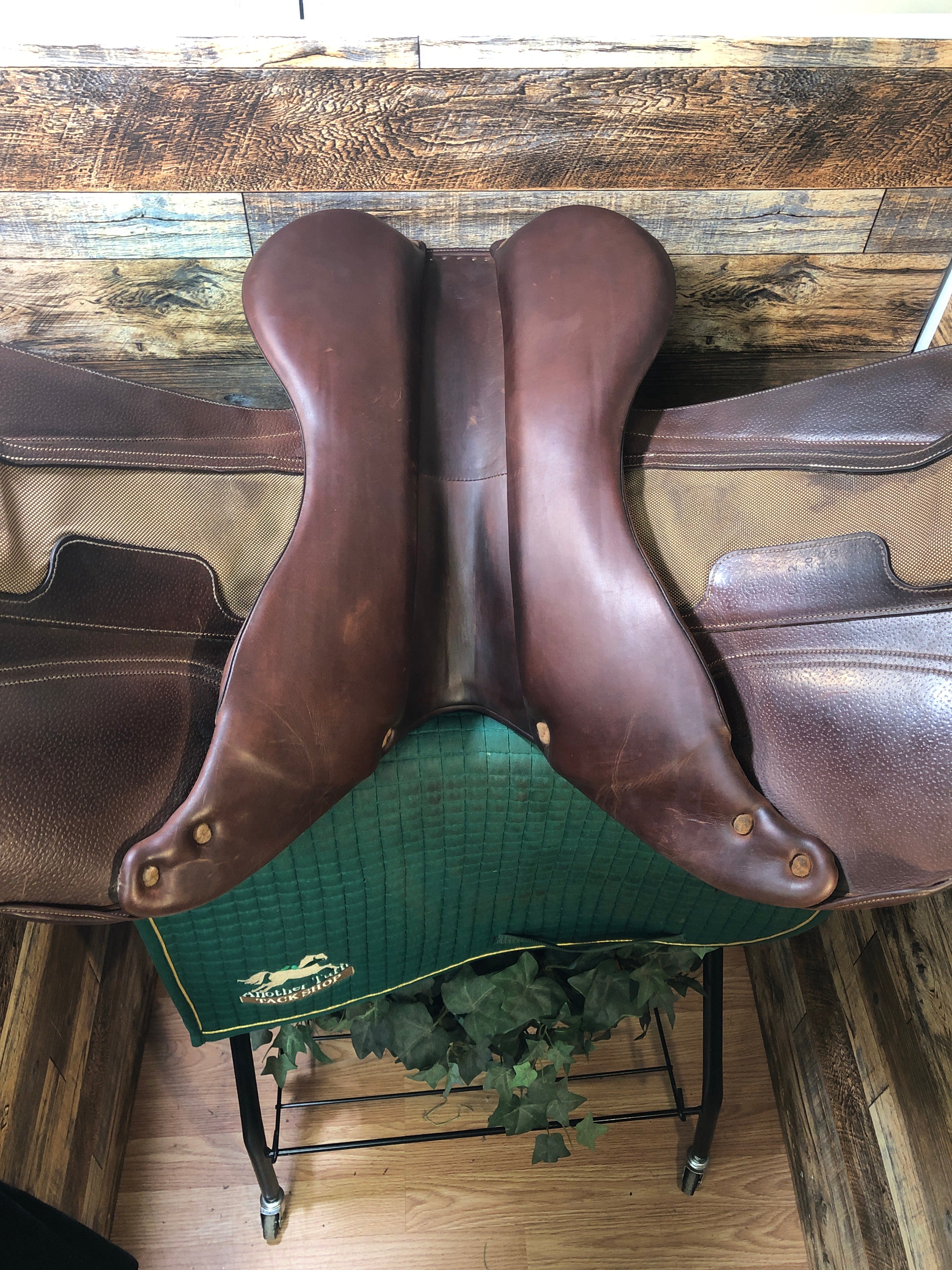 17.5" Arion C2 Monoflap Jump Saddle