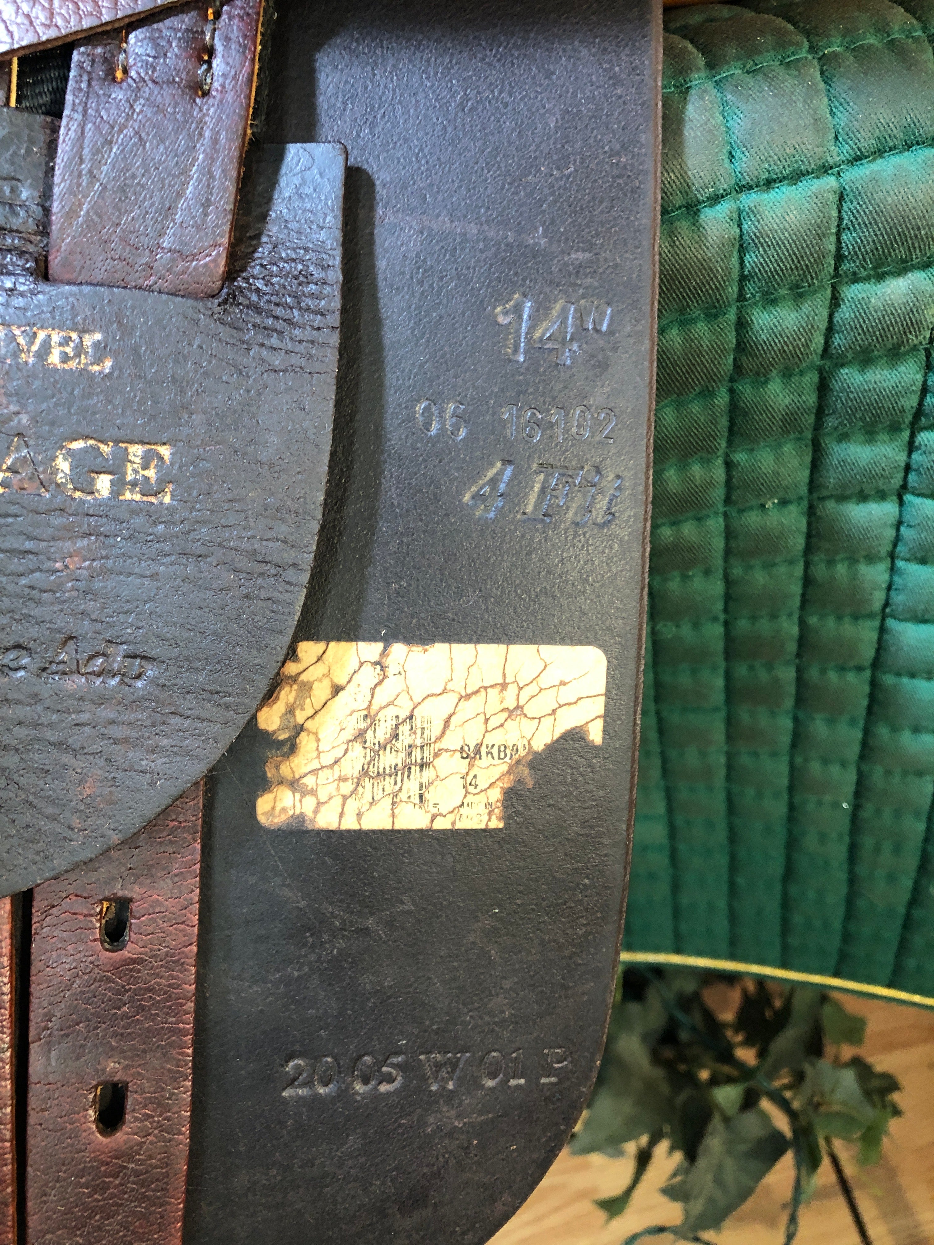 14" HDR Advantage All Purpose Saddle