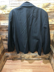 Gray Pinstrip Hunt Coat - On Course 24R