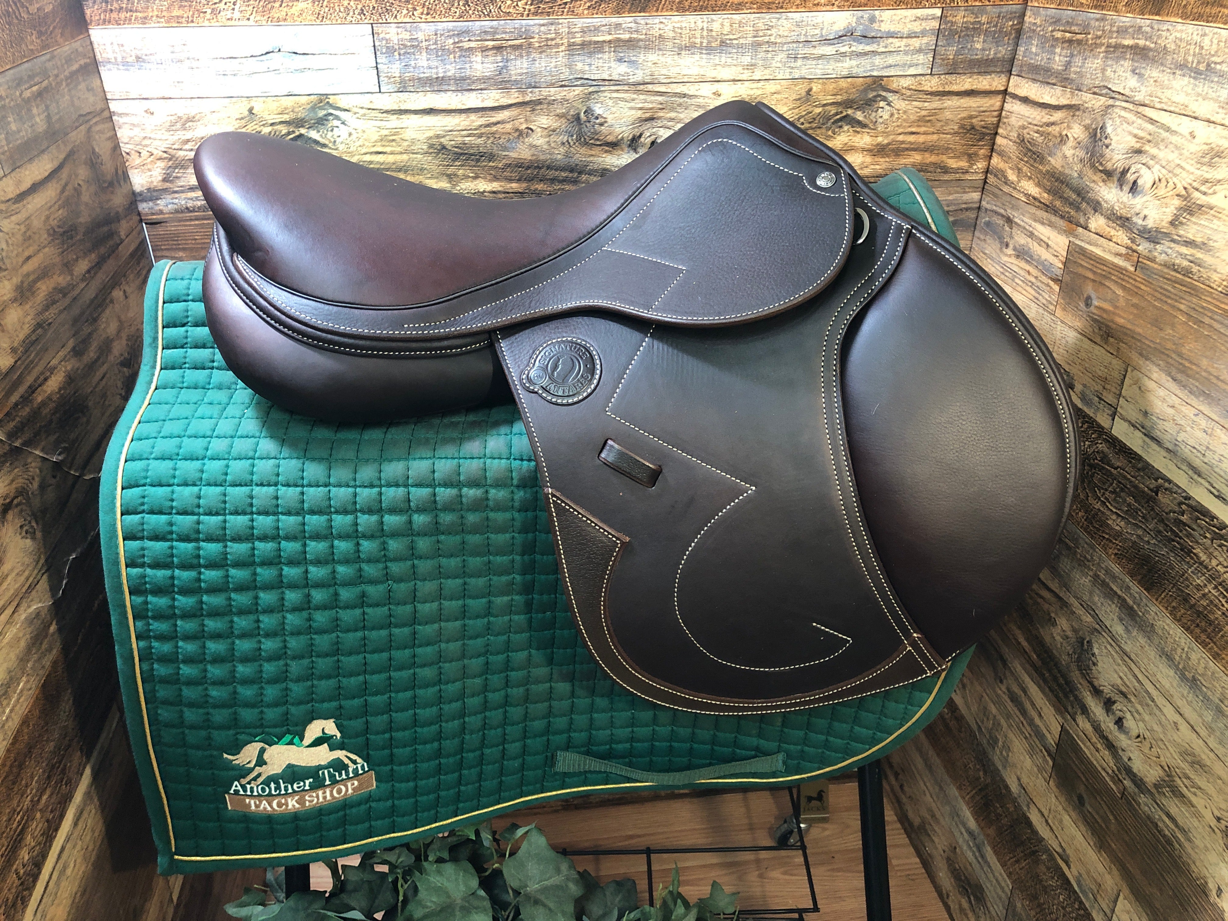 17.5" Antares Signature Jumping Saddle NEW ABS TREE IGP