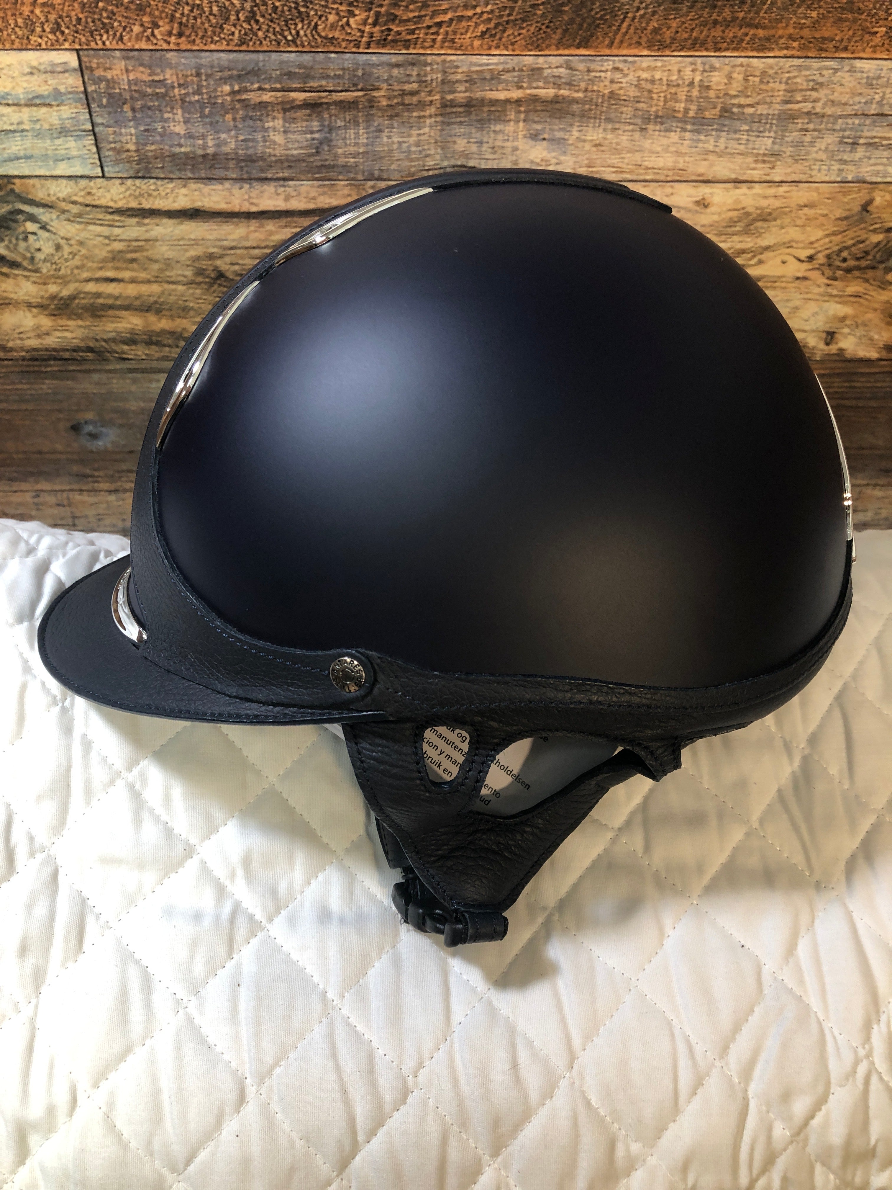 Galaxy Helment - Navy Matte - Navy Trim - Reg Brim **