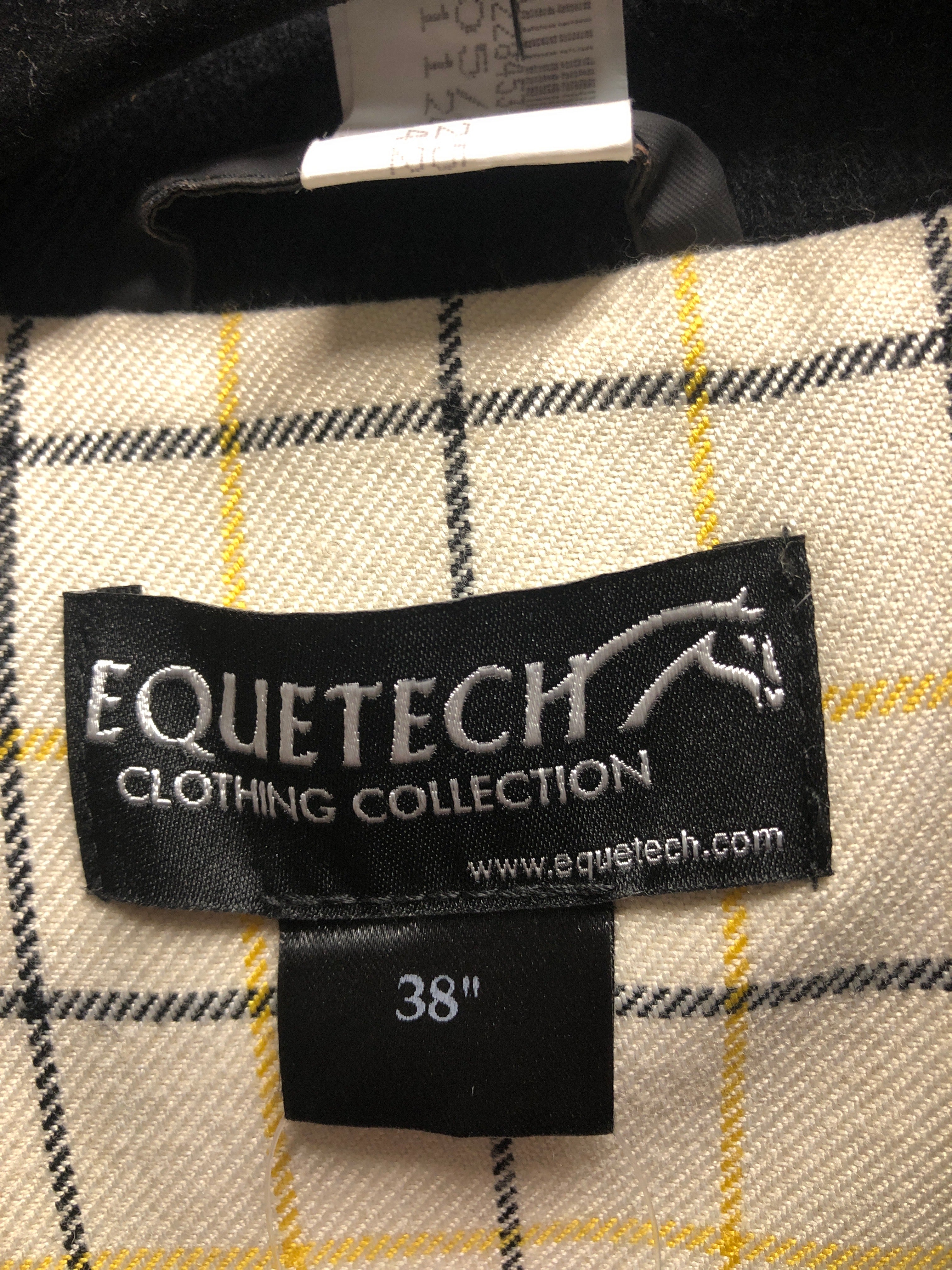 Equetech Ladies Hunt Wool Frock Coat 38/31/38