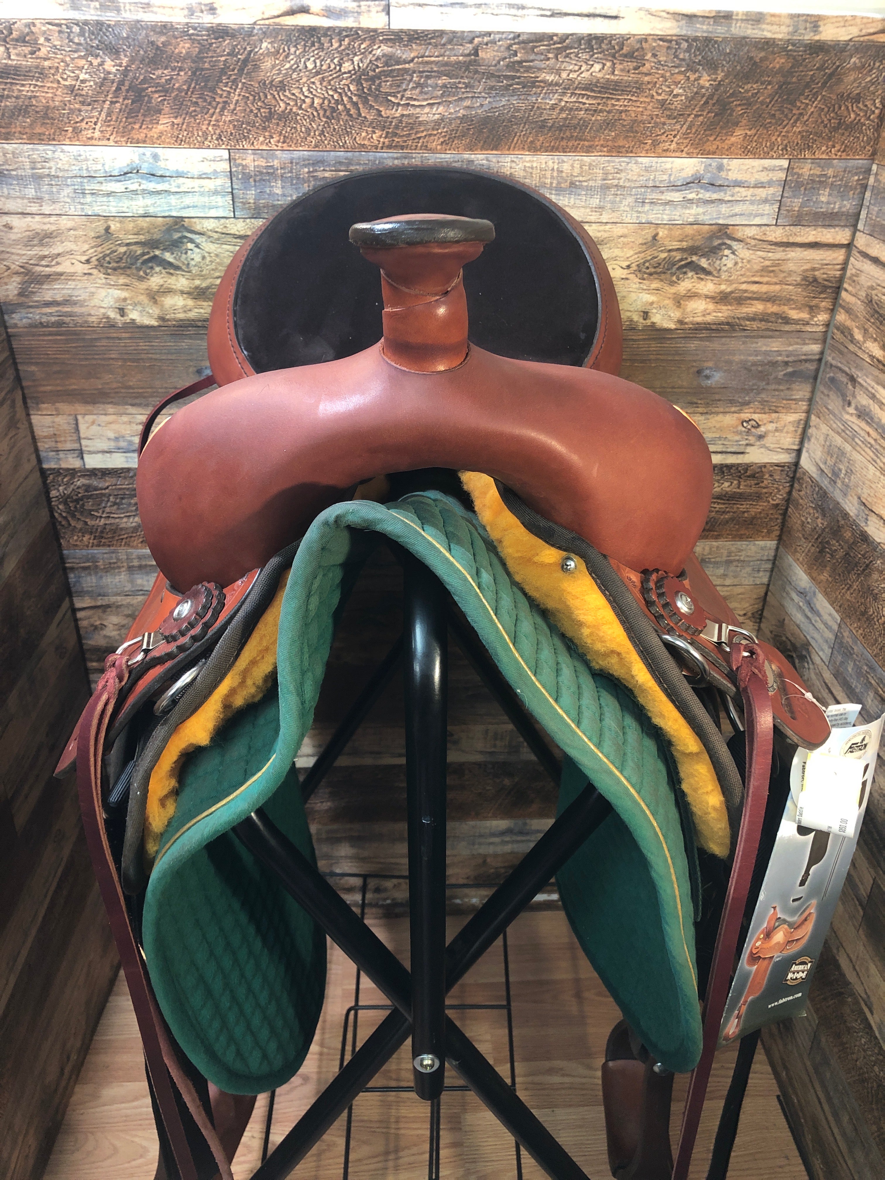 17" Fabtron Western Saddle