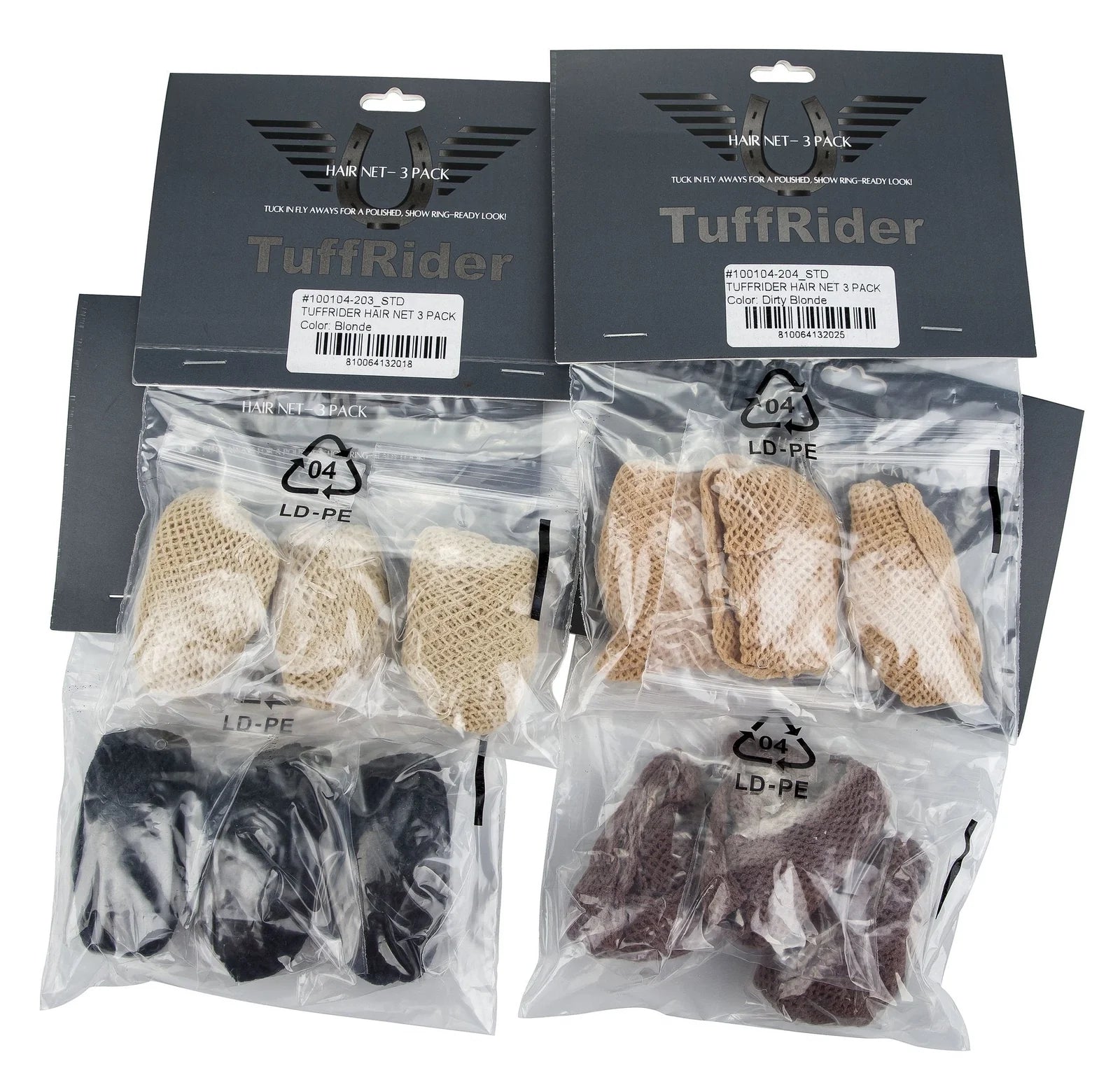 Tuffrider Hairnet 3 pack