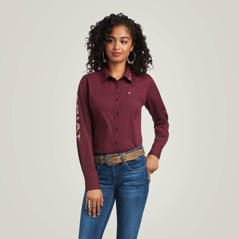 USAWE Ladies Kirby Stretch Shirt - Ariat