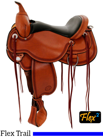 17" Circle Y Pioneer Flex2® Trail Saddle
