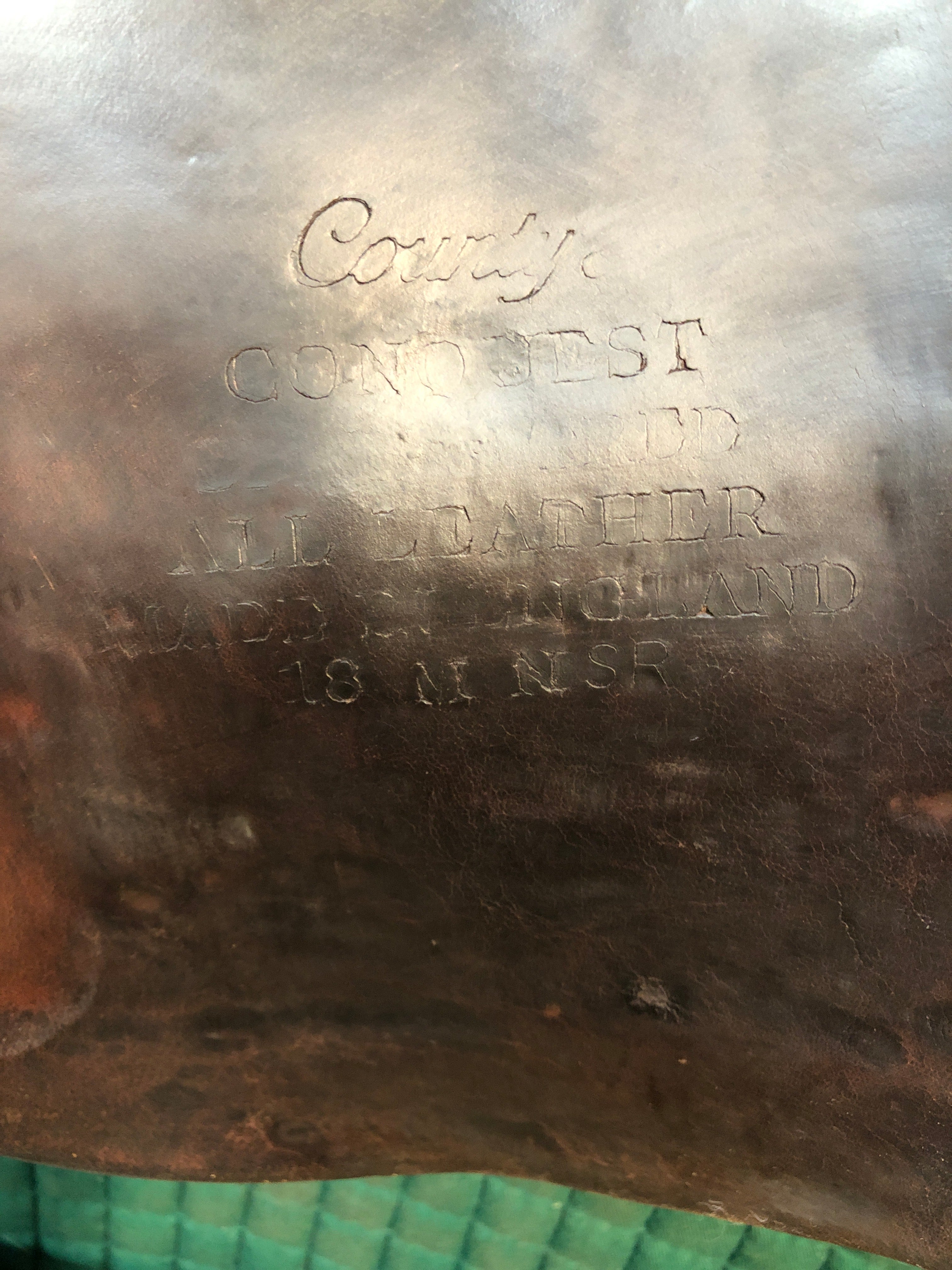 18" County Conquest Jump Saddle