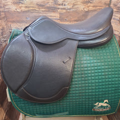 19" REMY DBL LEATHER SADDLE