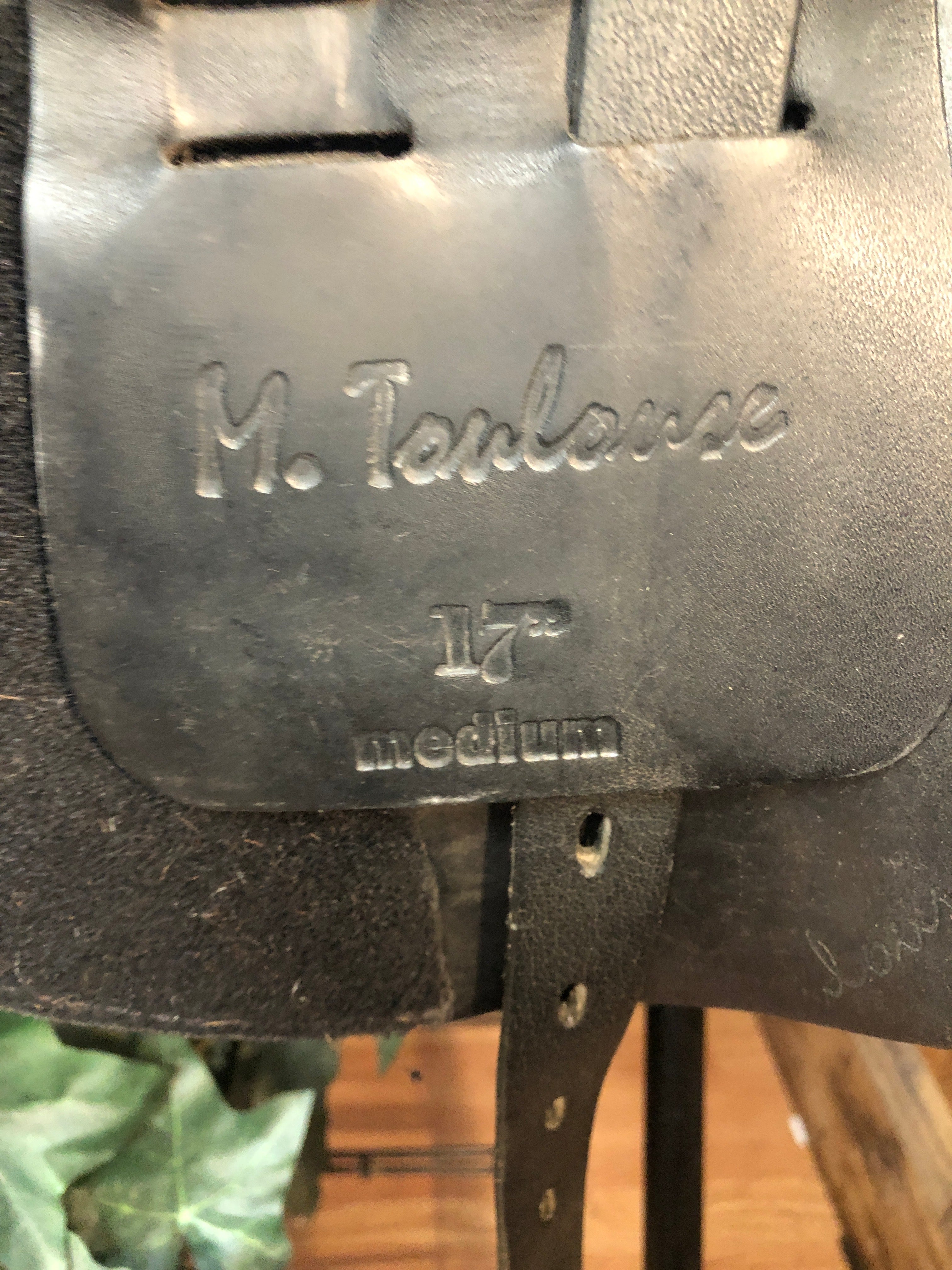 17" M. Toulouse Dressage Saddle