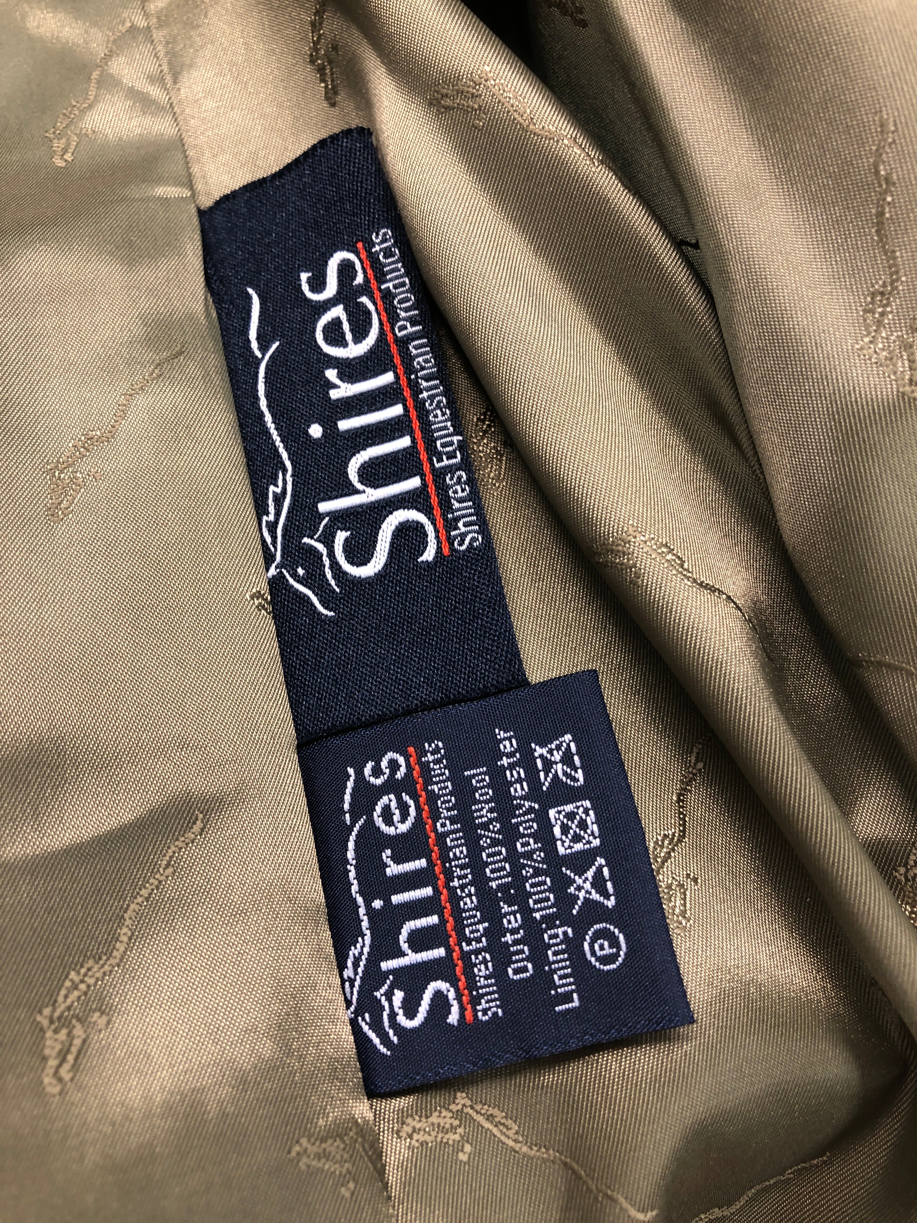 Shires Tweed Coat Green Plaid