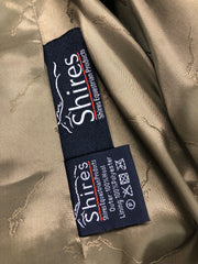 Shires Tweed Coat Green Plaid