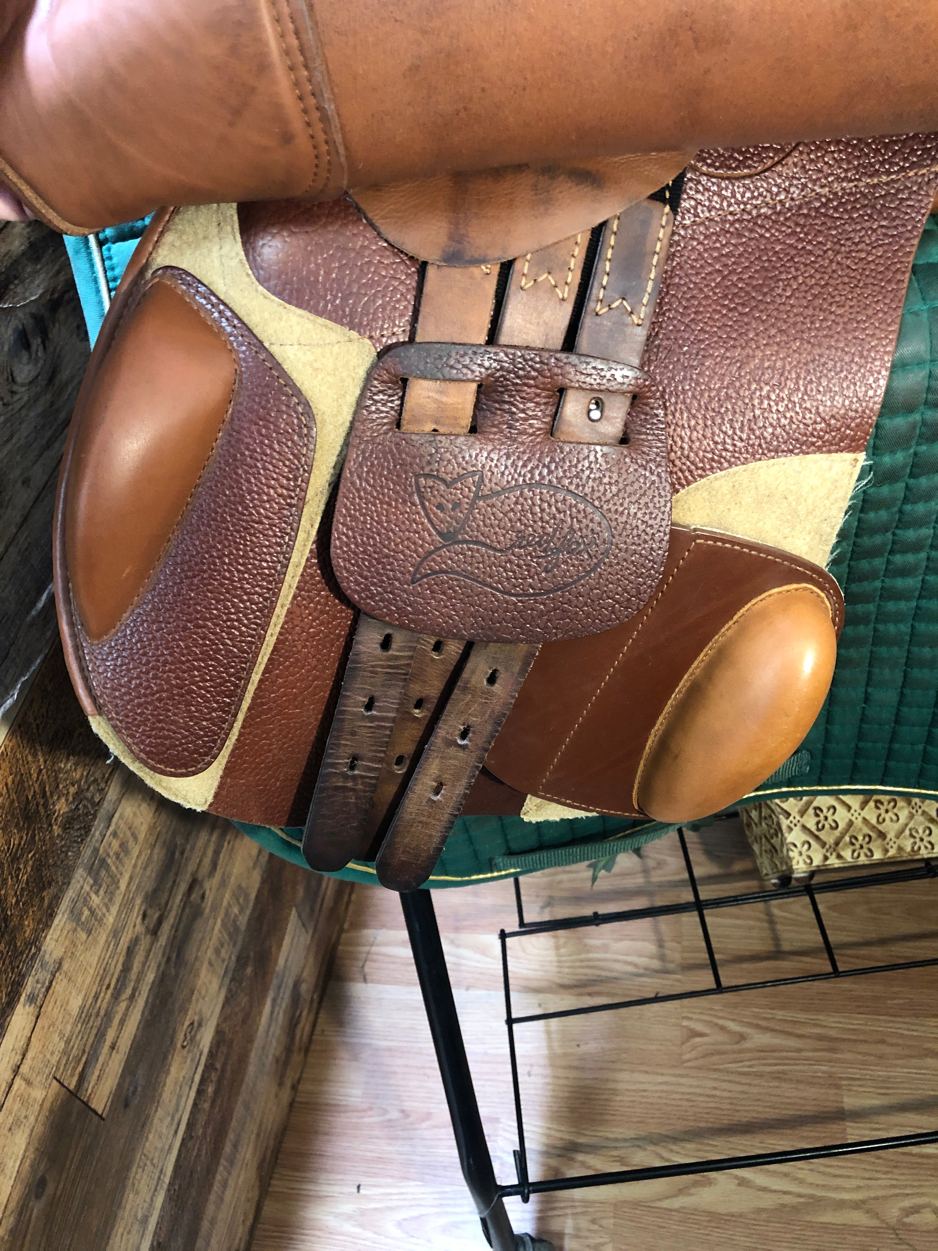 17" Prestige Redfox Jump Saddle