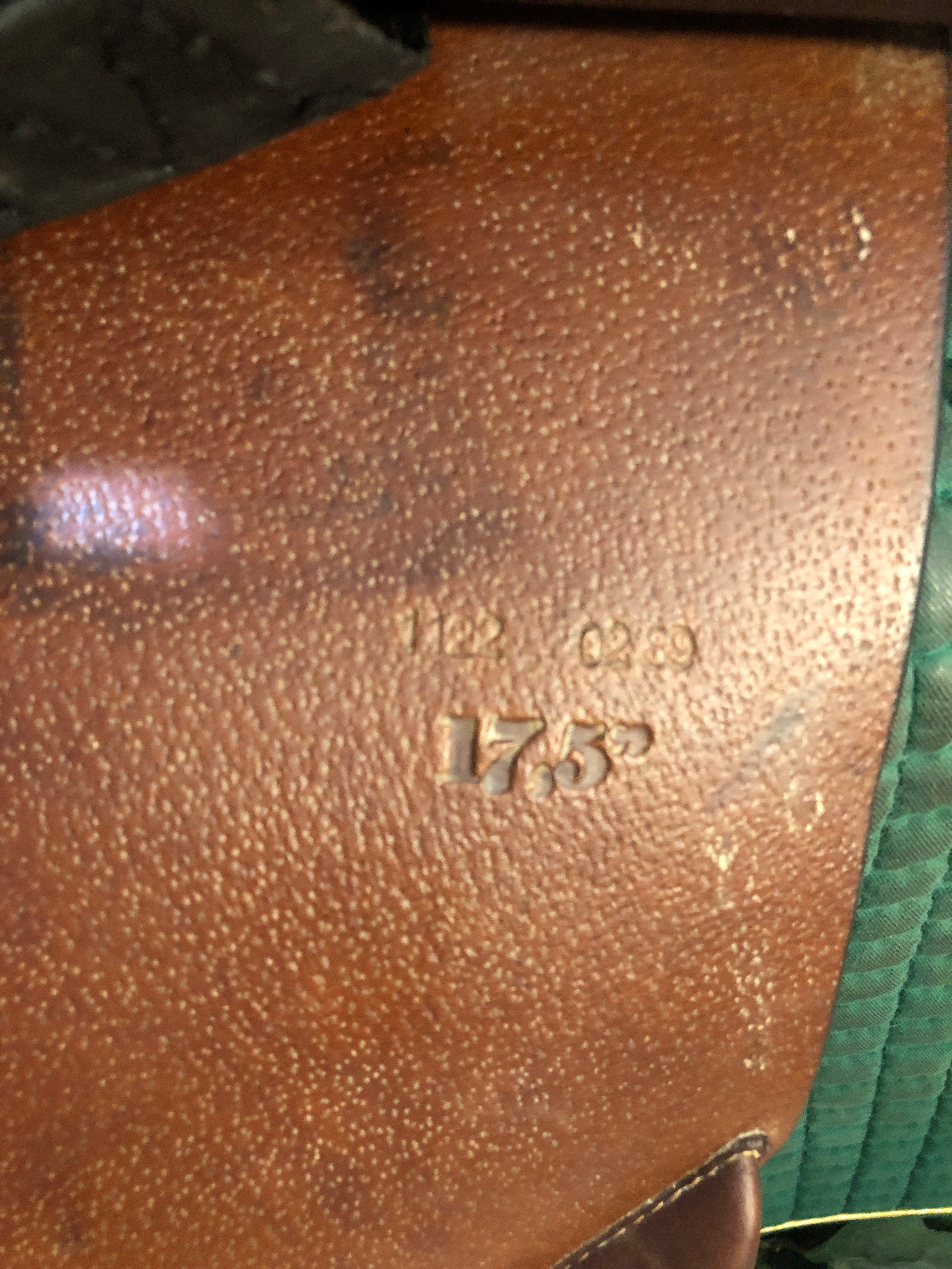 17.5" Colbert Brothers CC Saddle