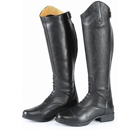 Moretta Gianna Leather Riding Boot