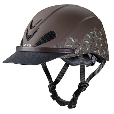 Turq Paisley Dakota Helmet