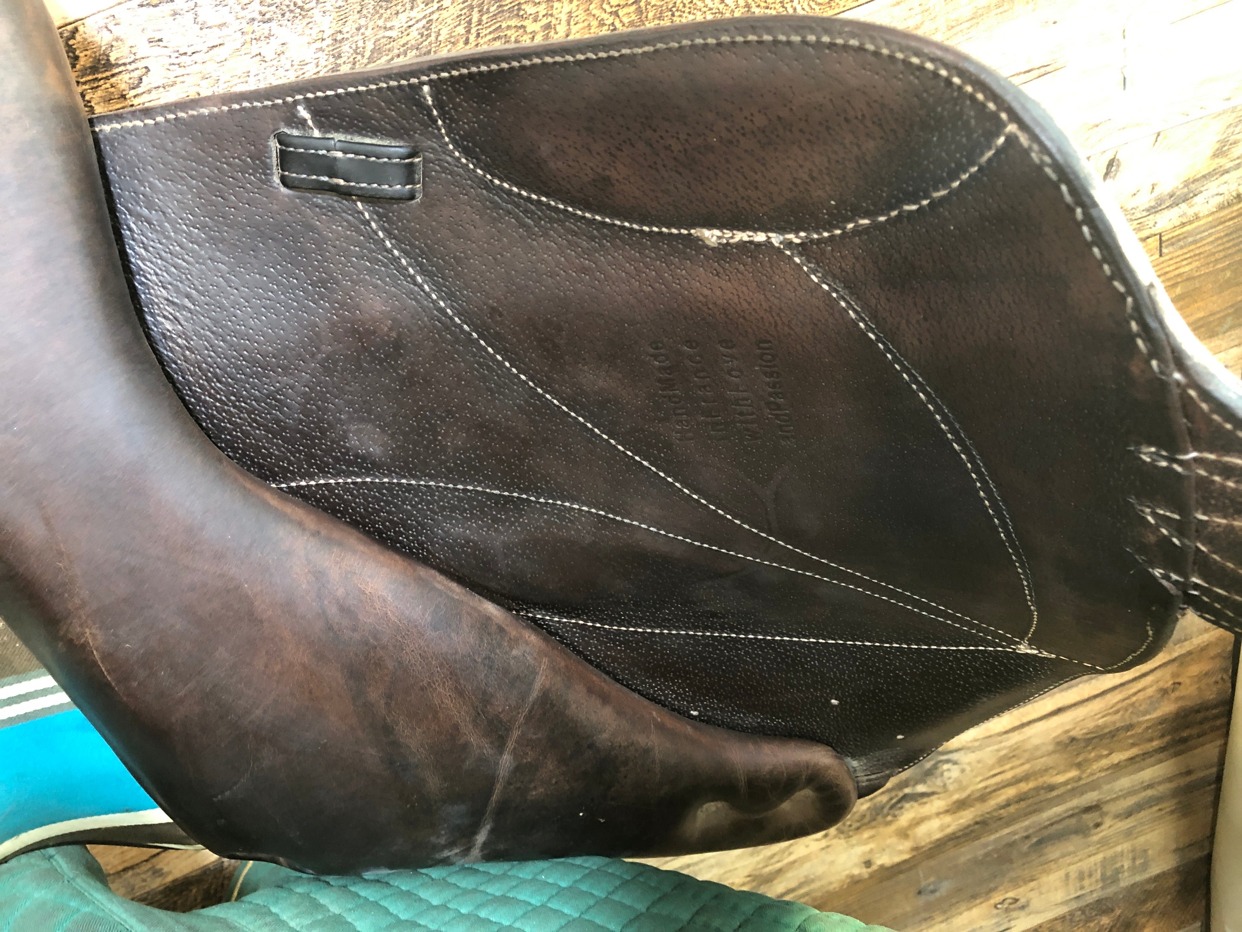 17" Voltaire Lexington Monoflap Jump Saddle
