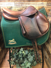 17.5" Arion C2 Monoflap Jump Saddle