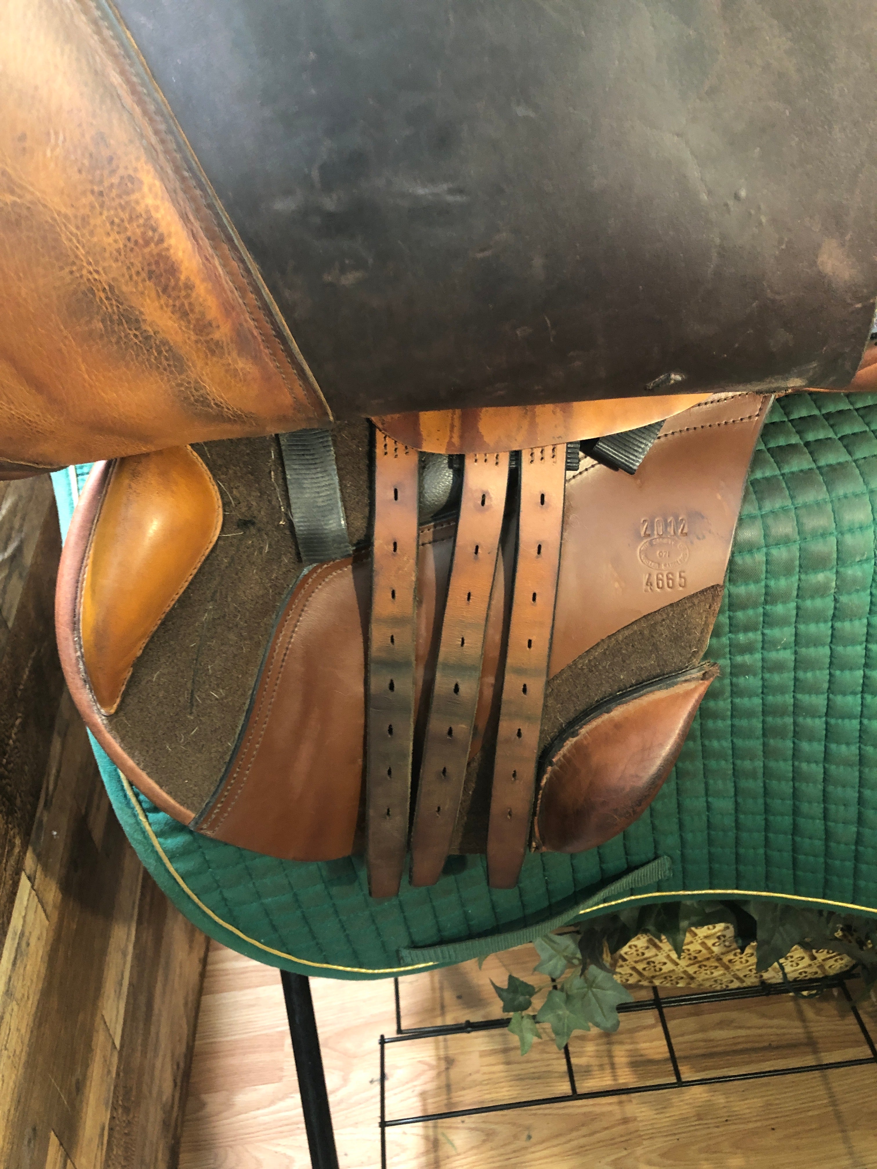 17" Hastilow Jump Concept Saddle