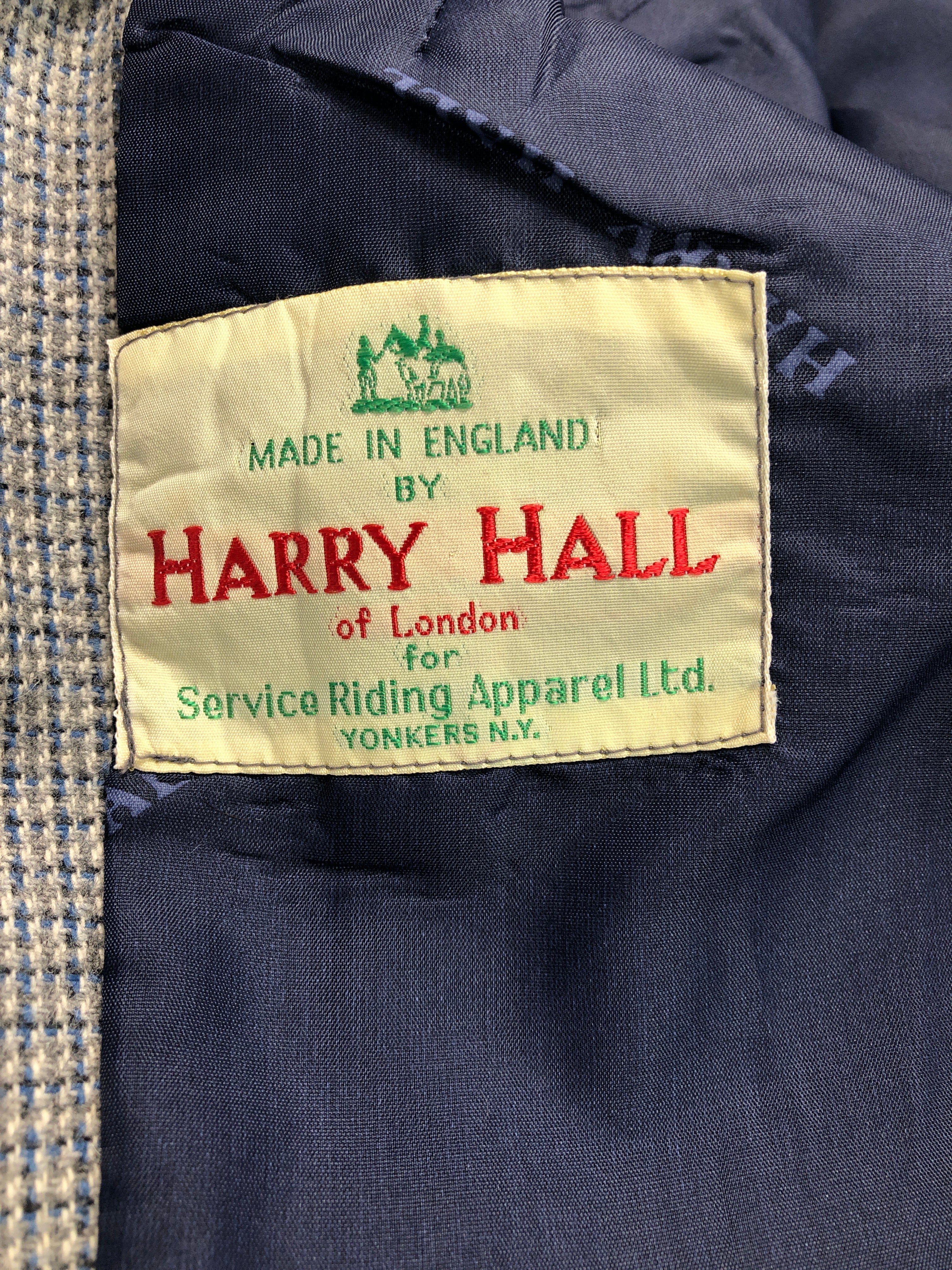 Harry Hall Hunt Coat Blue/Grey