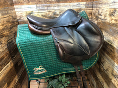 17" Voltaire Lexington Monoflap Jump Saddle