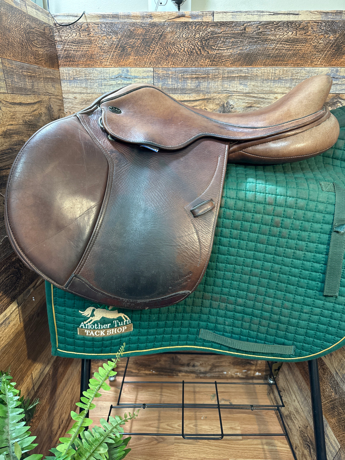 16.5" M. Toulouse CC Saddle - stamped Med/ 6"/13