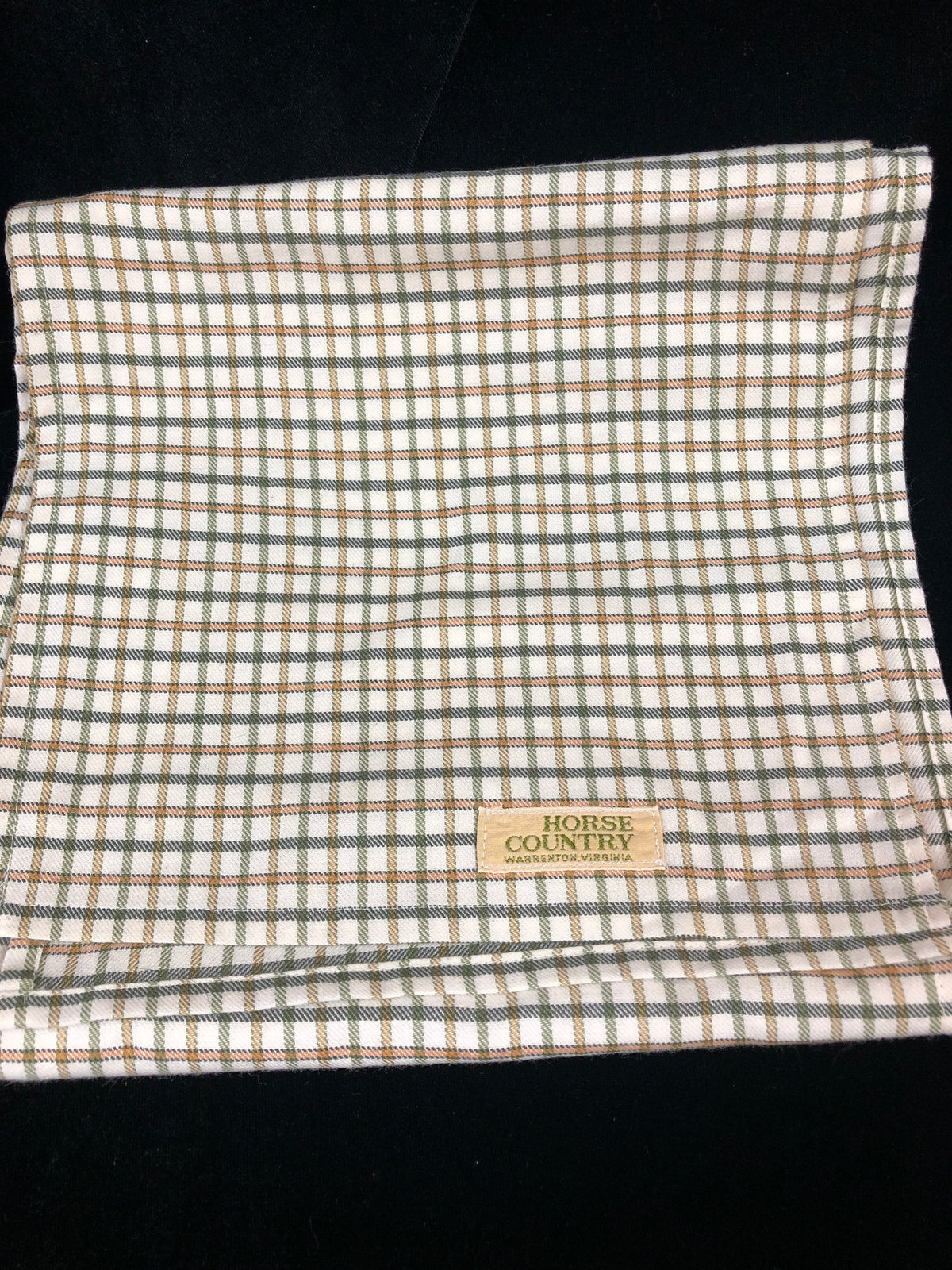 Horse Country Stock Tie Plaid