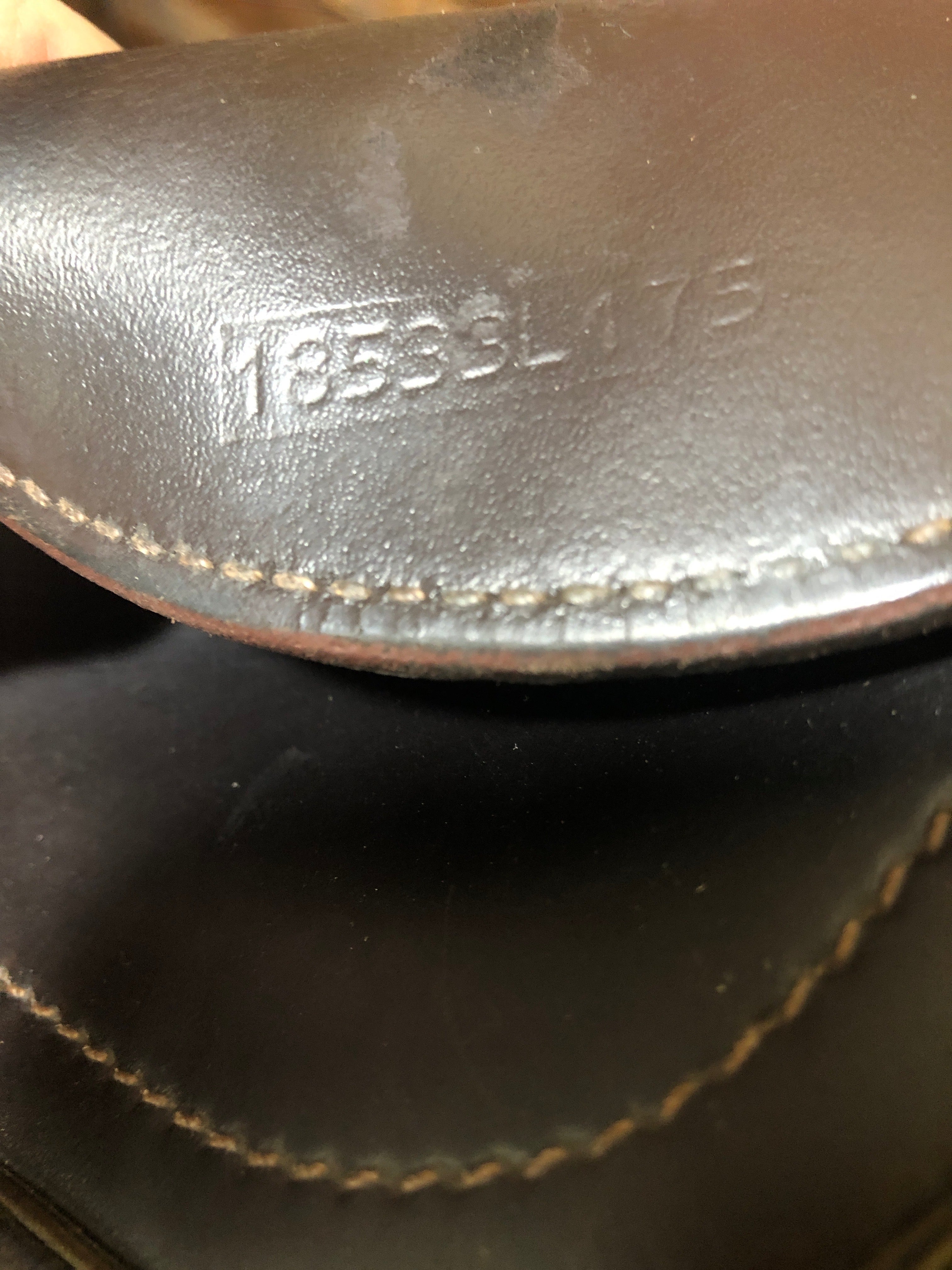 17.5" Loxley By Bliss Monoflap Jump Saddle