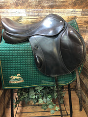 17.5" Loxley By Bliss Monoflap Jump Saddle